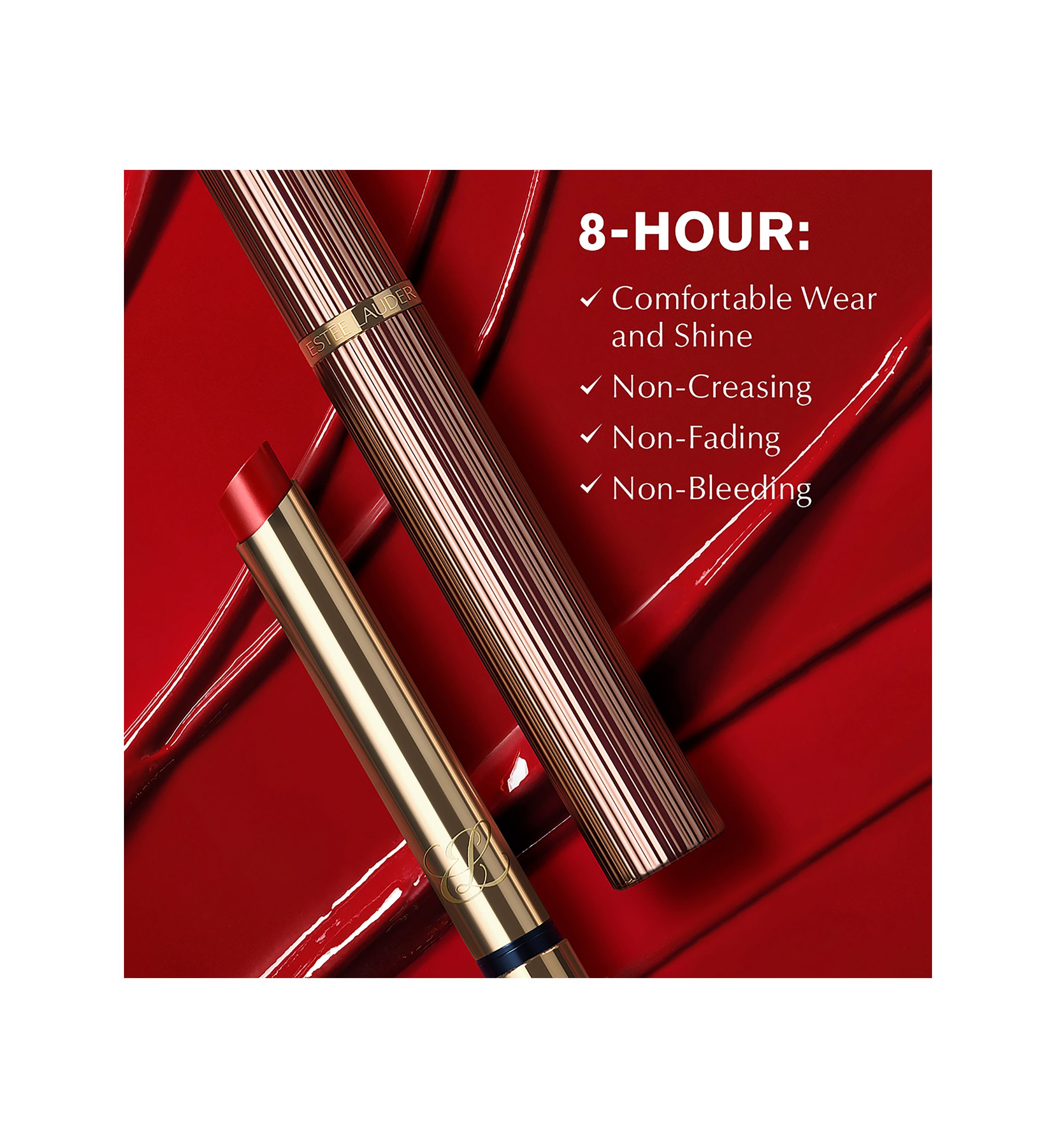  Pure Color Explicit Long-Lasting Slick Shine Lipstick