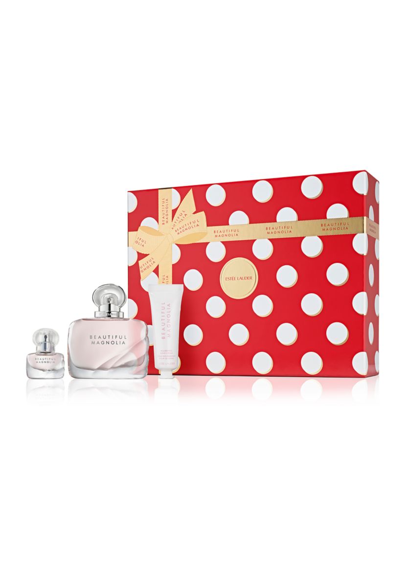 Beautiful Magnolia Favorites Trio Fragrance Gift Set - $148 Value!