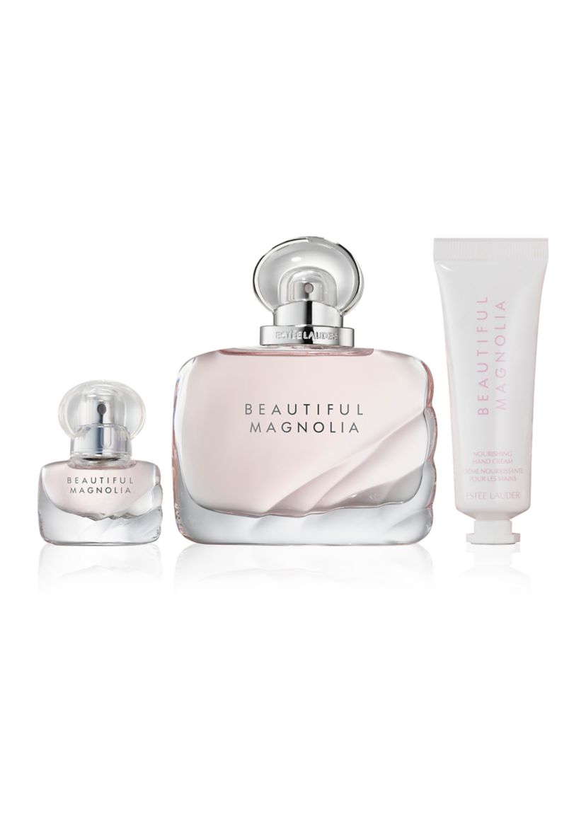Beautiful Magnolia Favorites Trio Fragrance Gift Set - $148 Value!