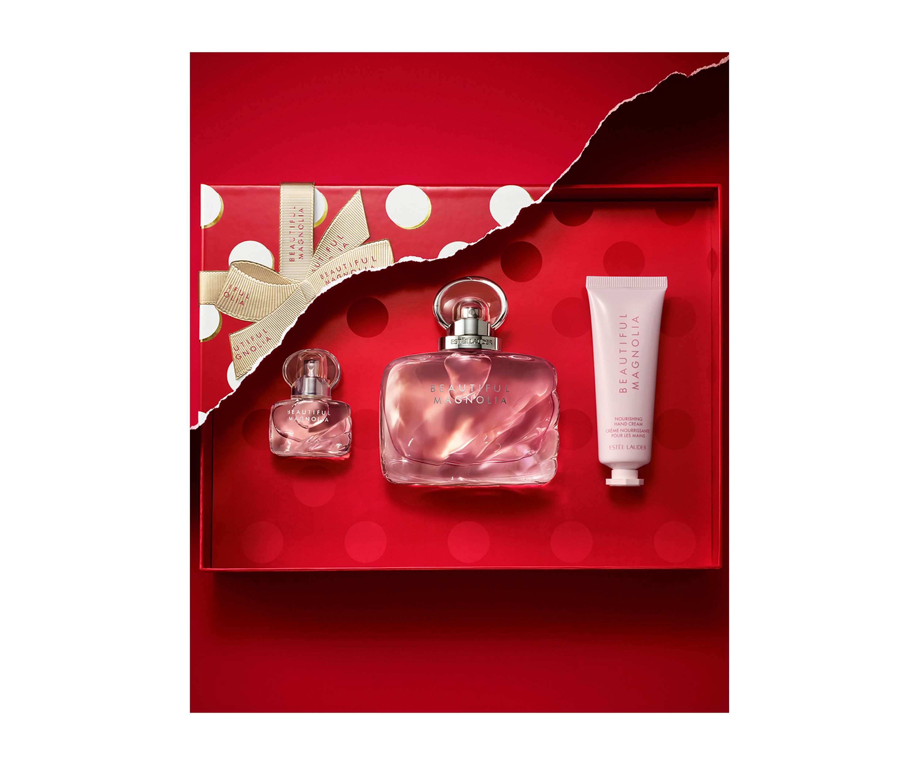 Beautiful Magnolia Favorites Trio Fragrance Gift Set - $148 Value!