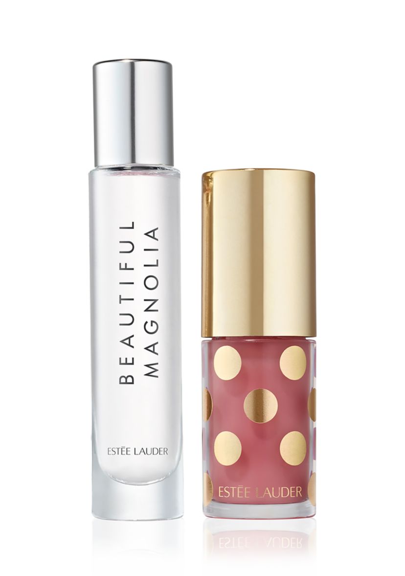Beautiful Magnolia Joyful Lip Oil + Perfume Gift Duo Fragrance Set - $76 Value!