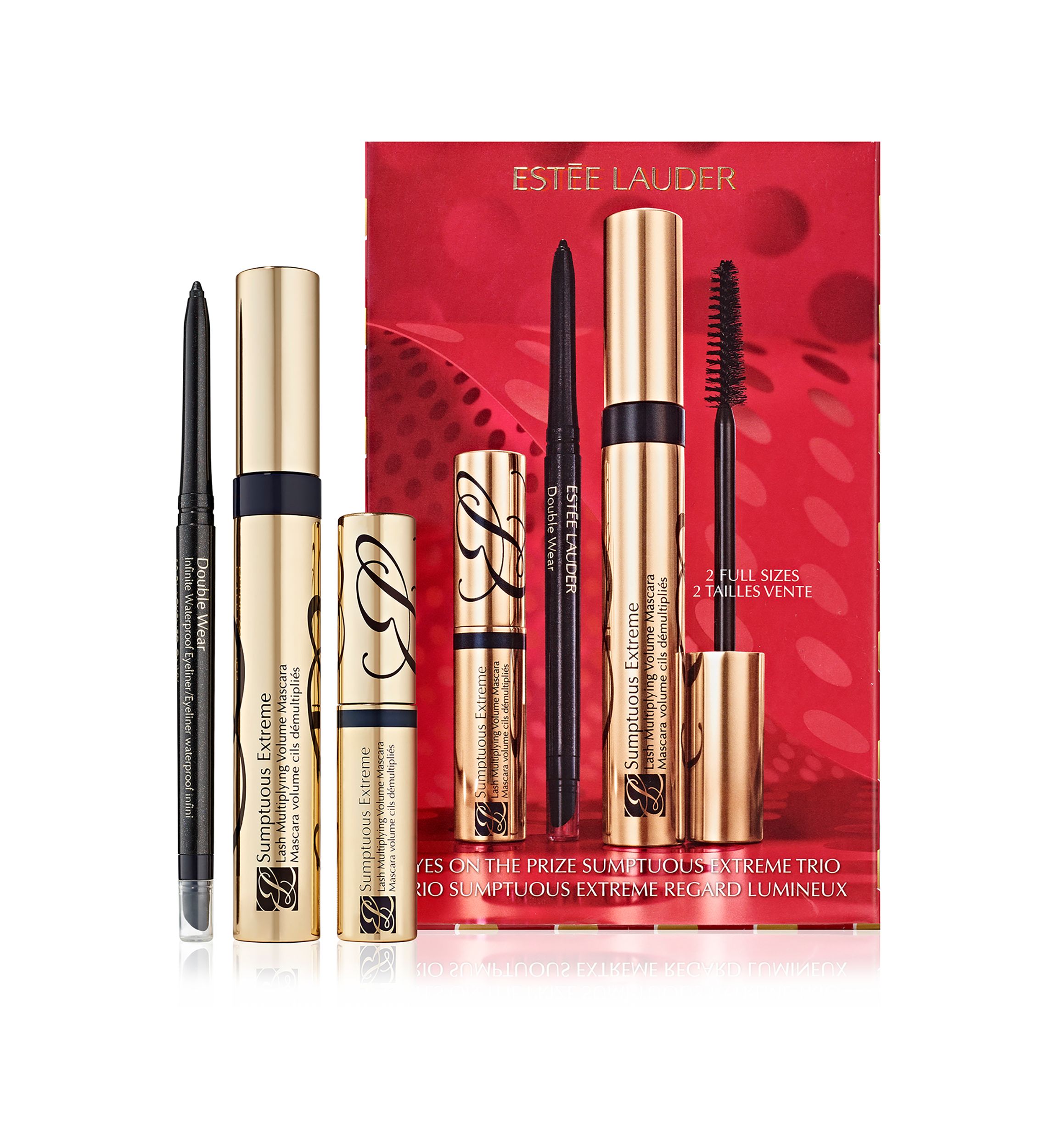 Sumptuous Extreme Mascara + Eyeliner Trio Gift Set - $82 Value!