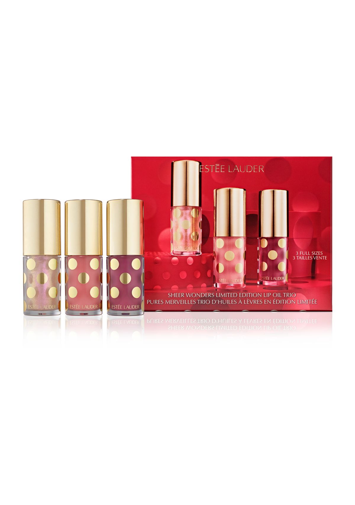 Sheer Wonders Limited Edition Lip Oil Trio Gift Set