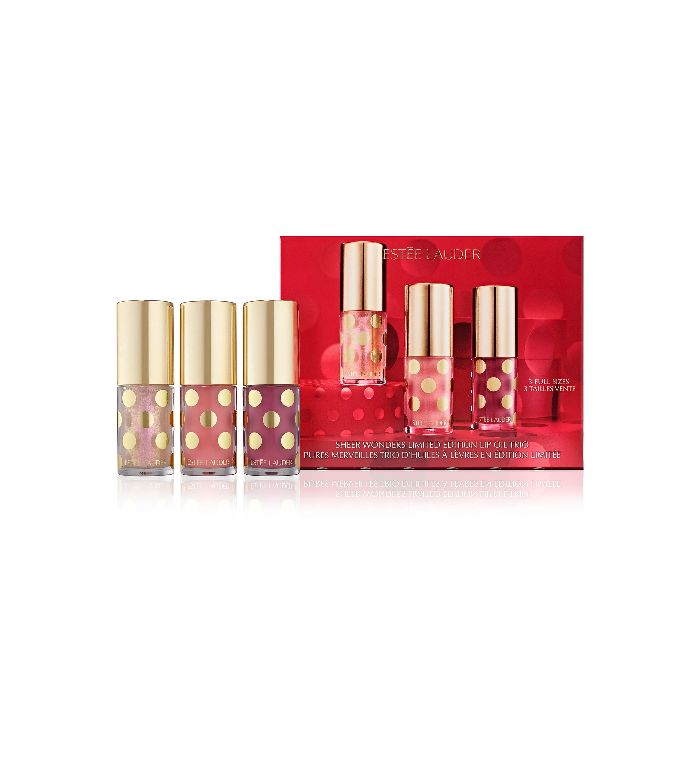Sheer Wonders Limited Edition Lip Oil Trio Gift Set