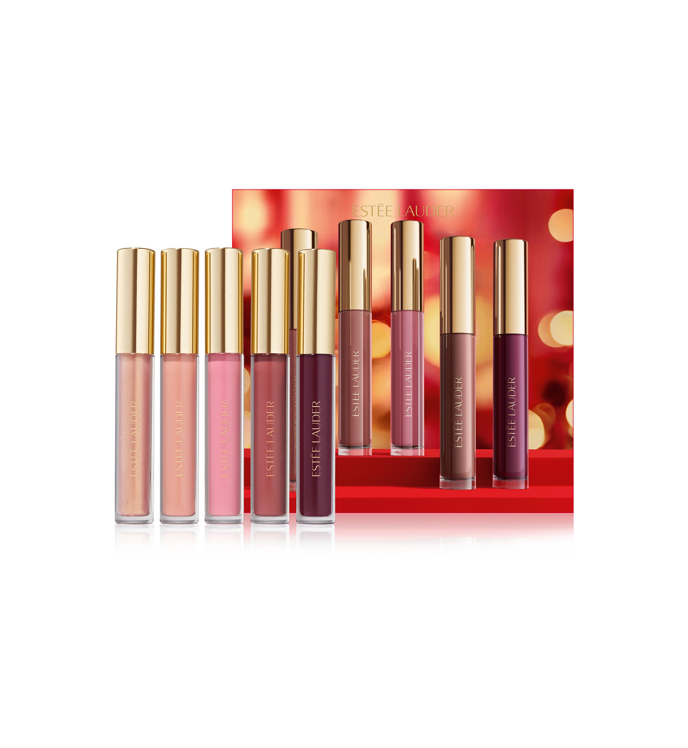 Estée Lauder 5 Star Lip Gloss Collection Makeup Gift Set - $125