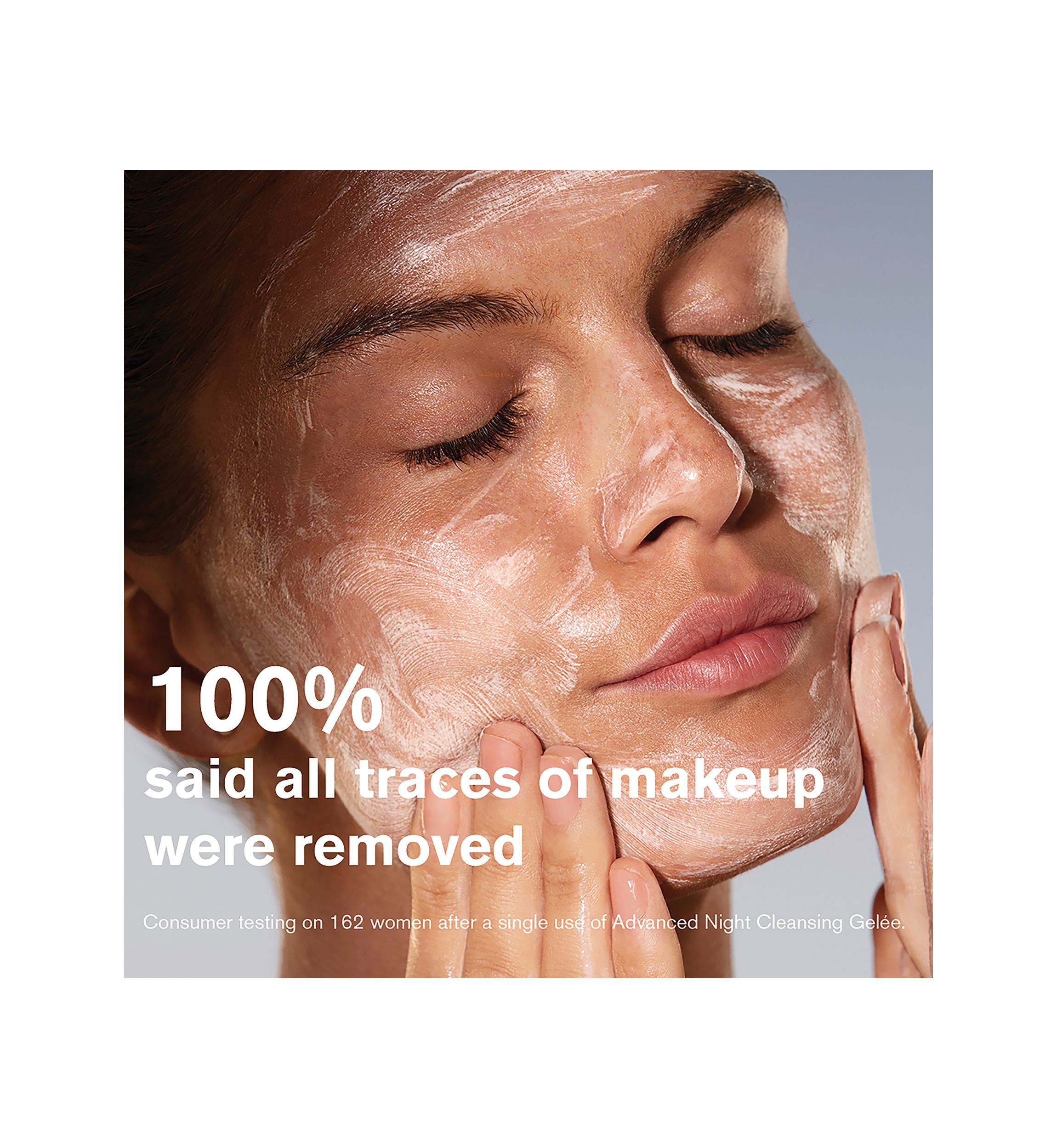 Advanced Night Cleansing Gelée Foaming Face Wash with 15 Amino Acids