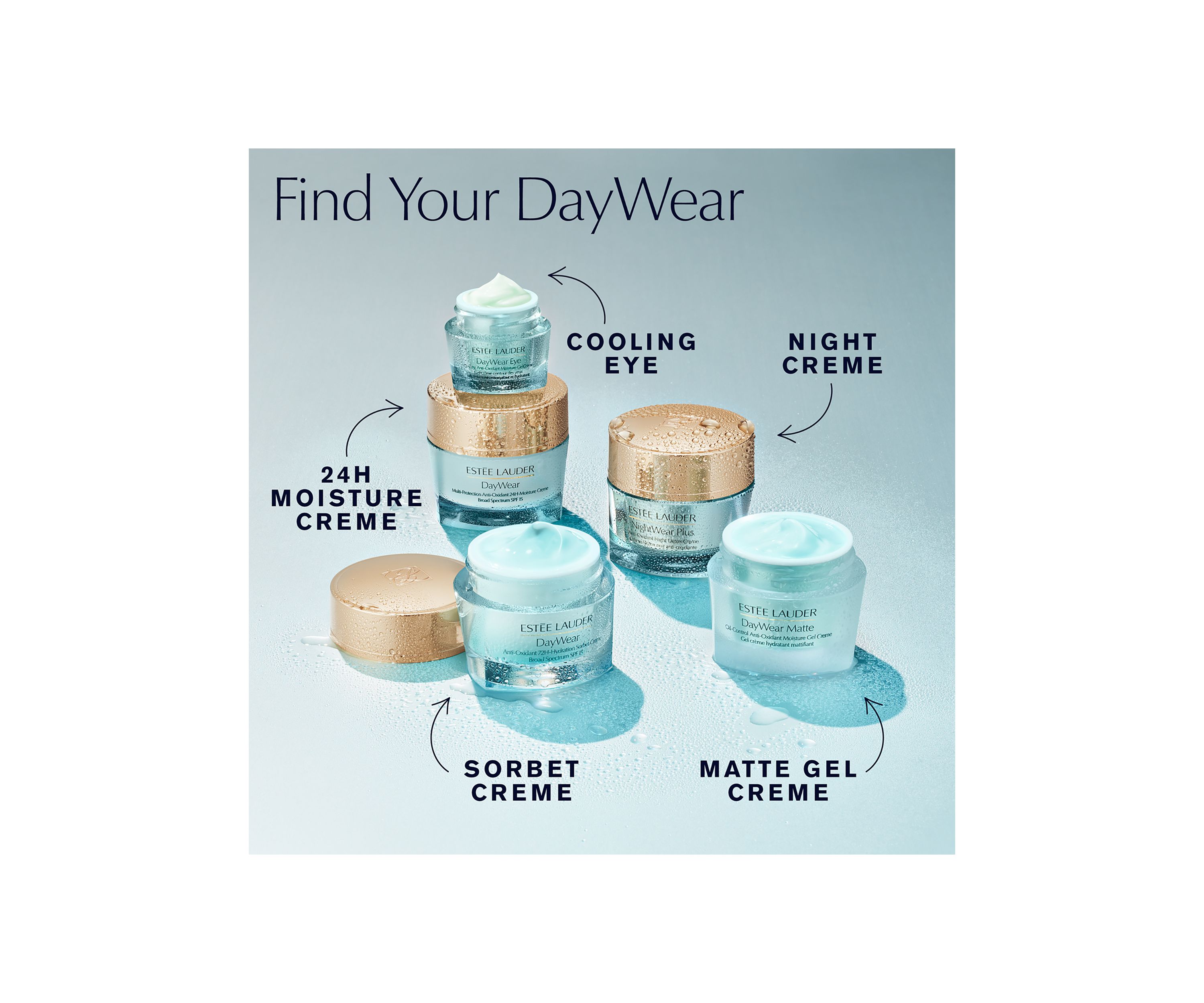 DayWear Moisturizer Antioxidant 72-Hour Hydration Sorbet Creme SPF 15