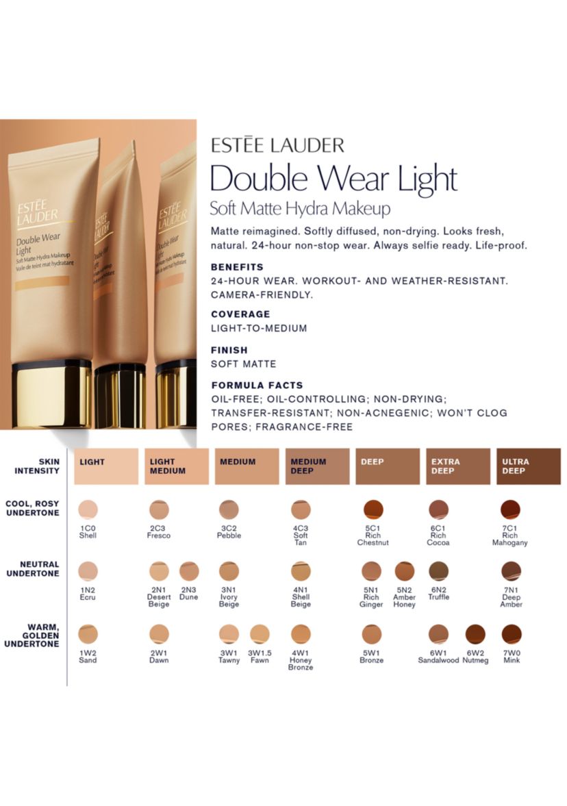 Double Wear Light Soft Matte Hydra Makeup