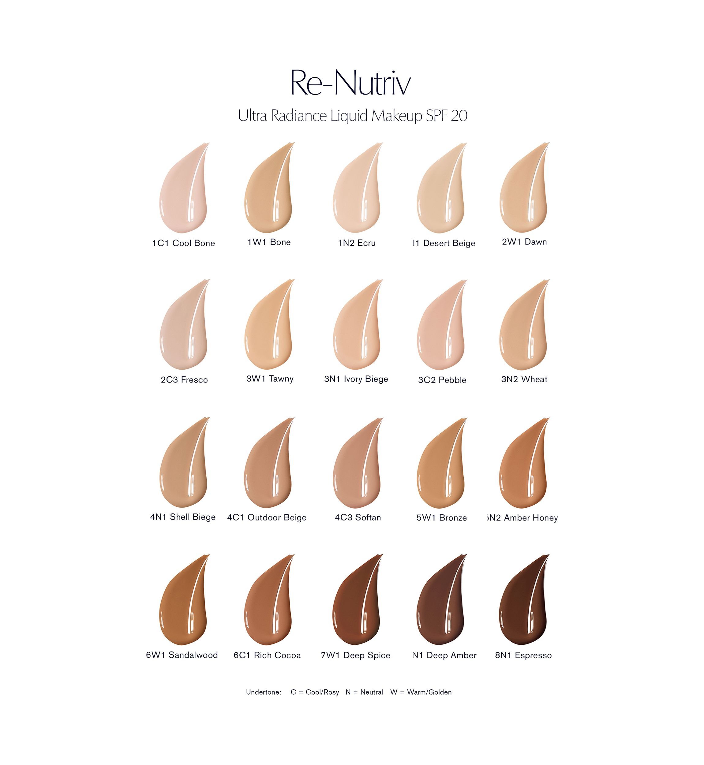 Re-Nutriv Ultra Radiance Liquid Foundation SPF 20