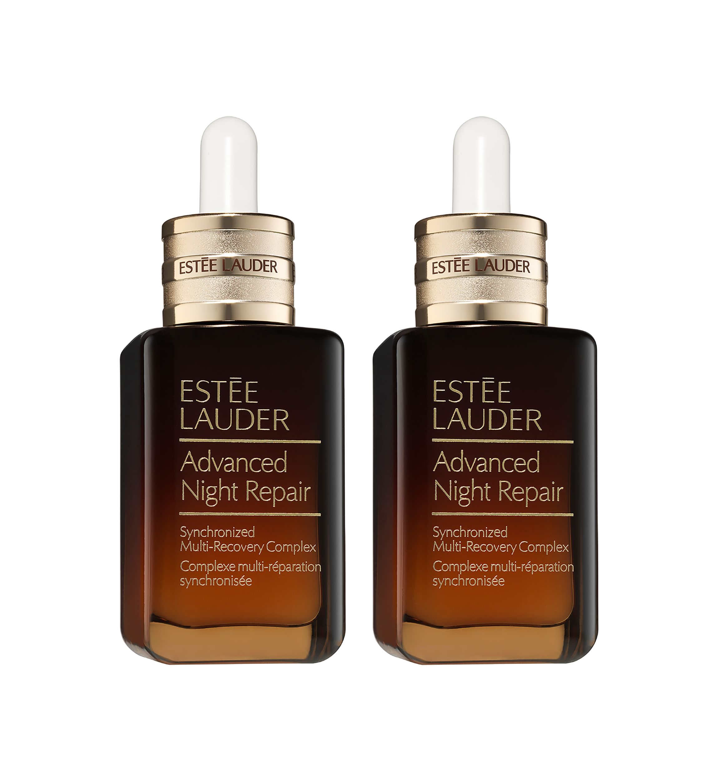 Advanced Night Repair Synchronized Multi-Recovery Complex Serum Duo with Hyaluronic Acid & Peptides