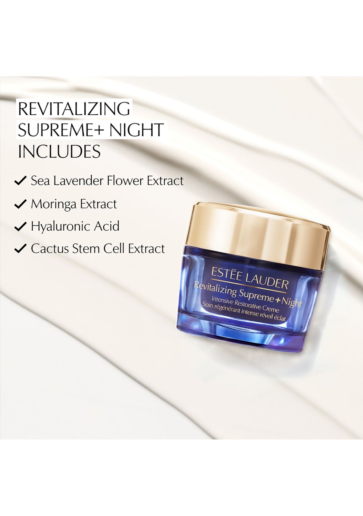 Revitalizing Supreme+ Night Restorative Creme Moisturizer