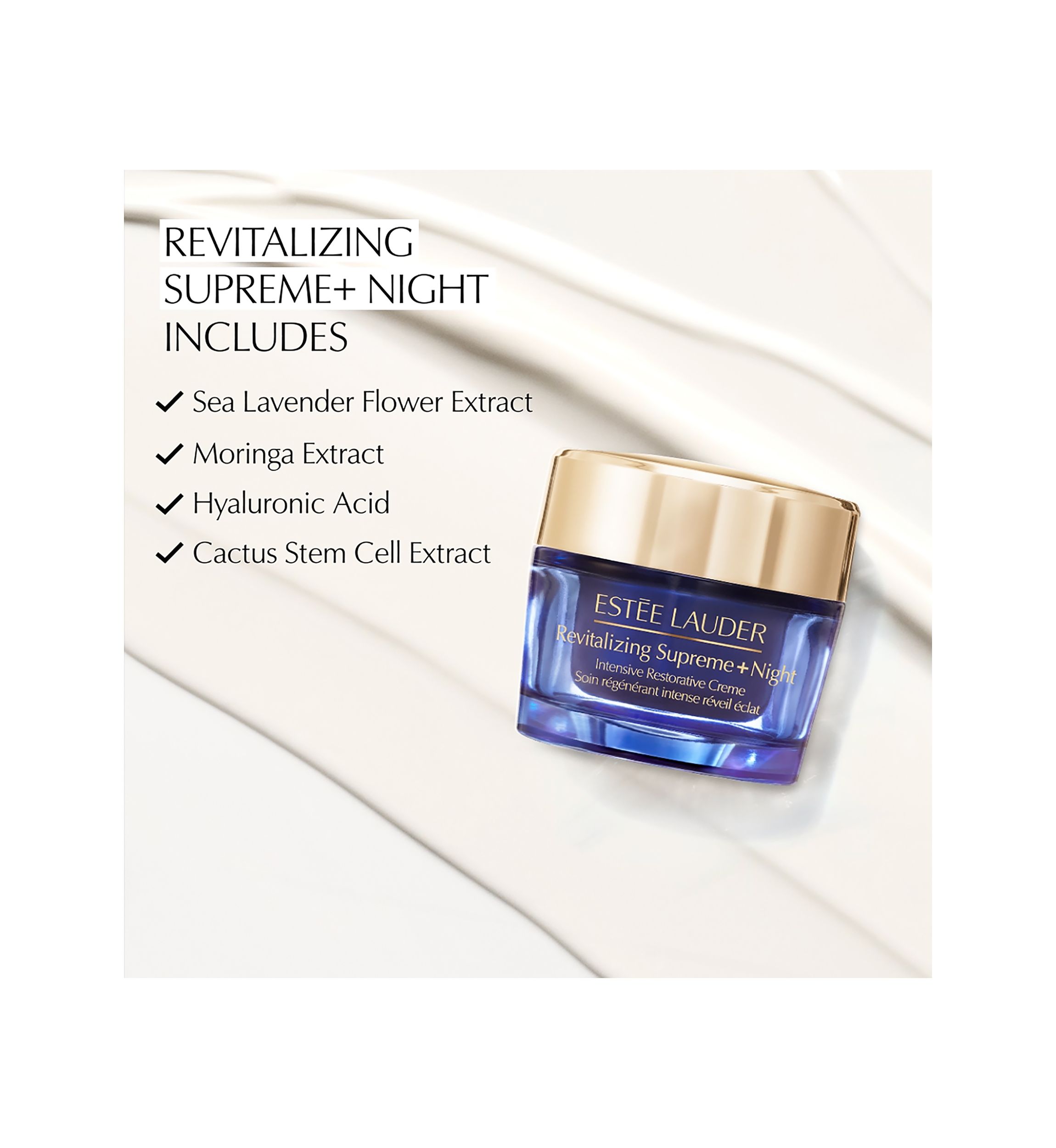 Revitalizing Supreme+ Night Restorative Creme Moisturizer