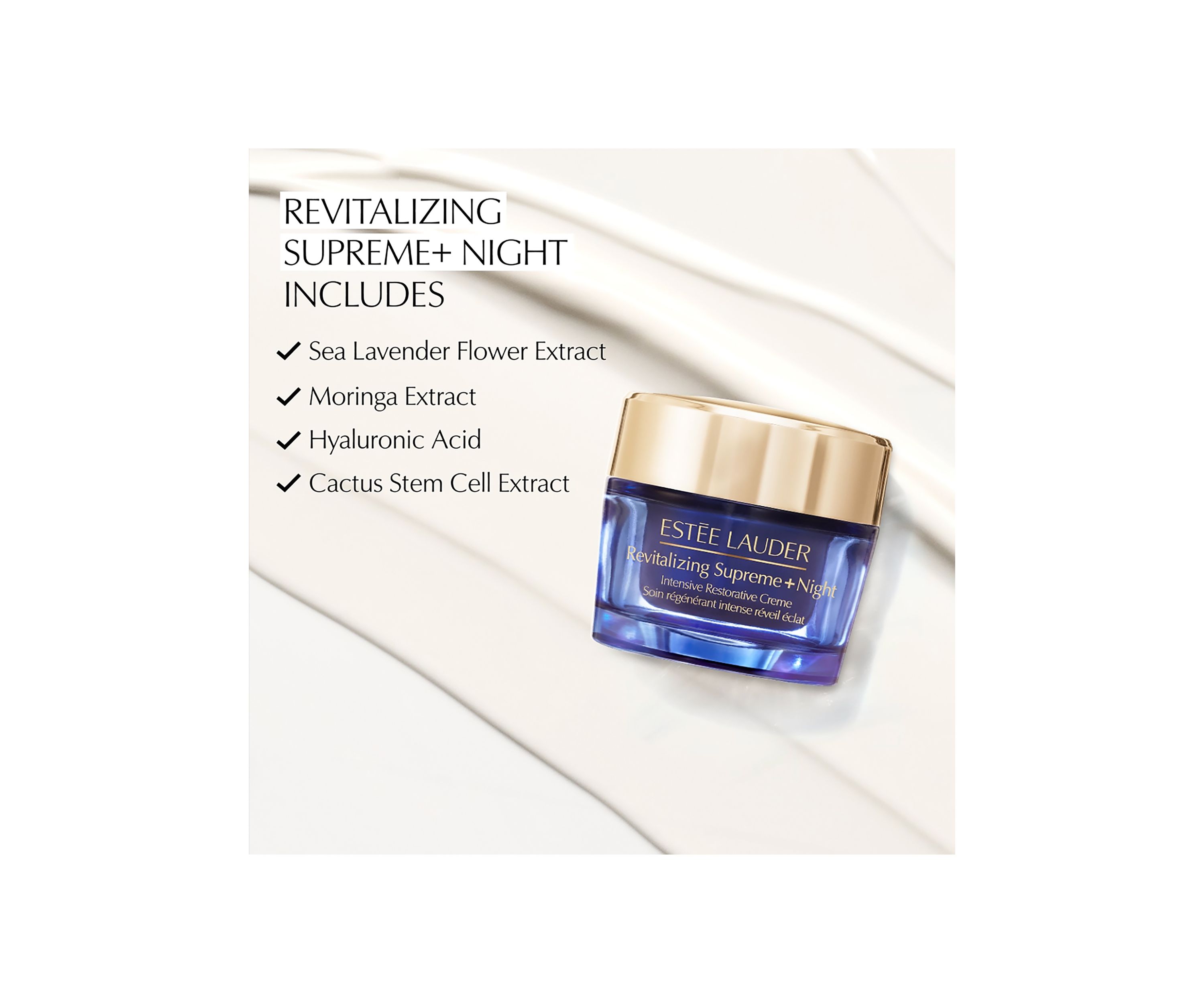 Revitalizing Supreme+ Night Restorative Creme Moisturizer
