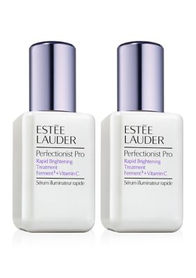 Estée Lauder Perfectionist Pro Rapid Brightening Treatment Face Serum Duo with Ferment3 + Vitamin C - $270 Value