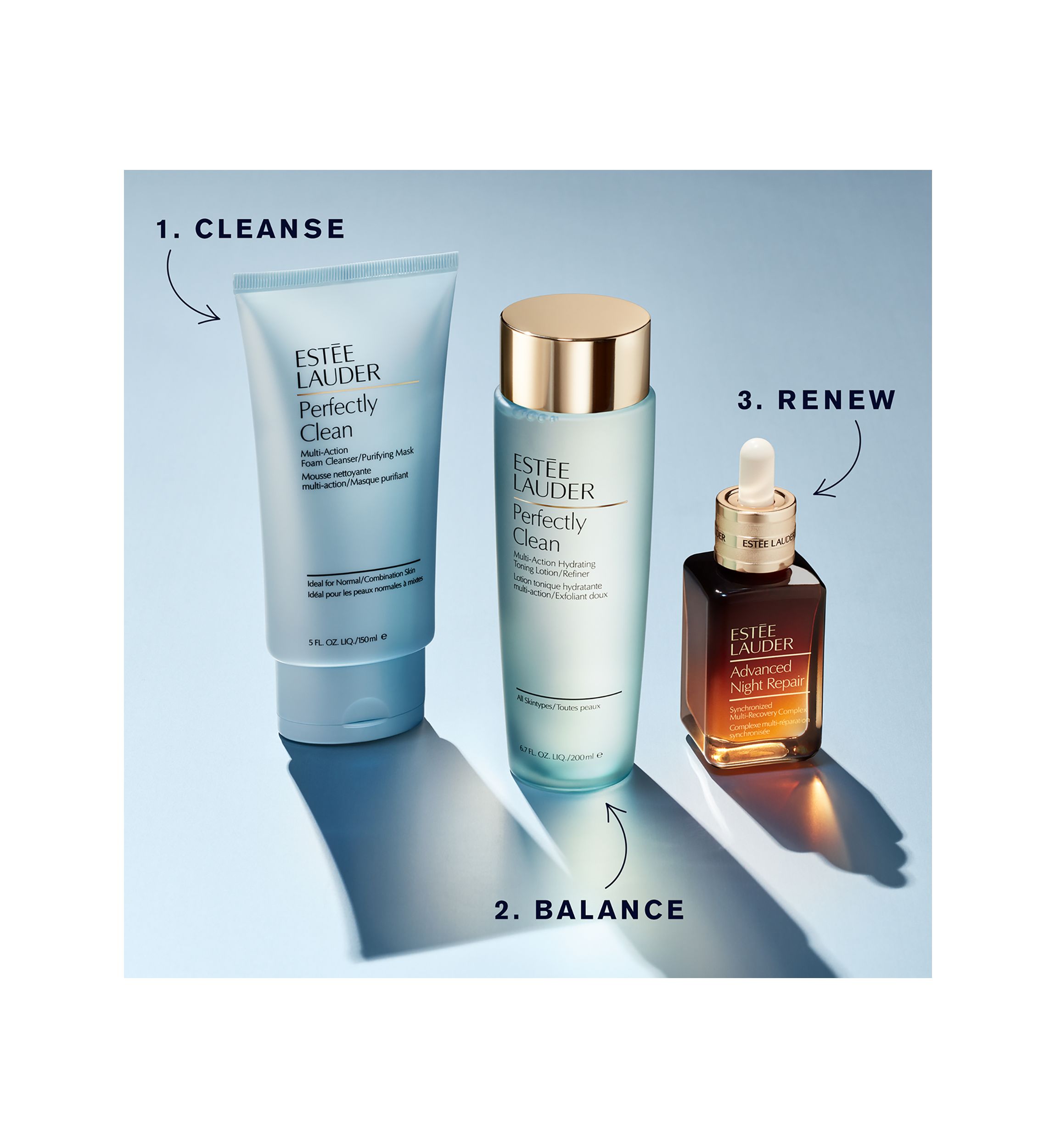 Perfectly Clean Multi-Action Foaming Cleanser + Purifying Face Mask