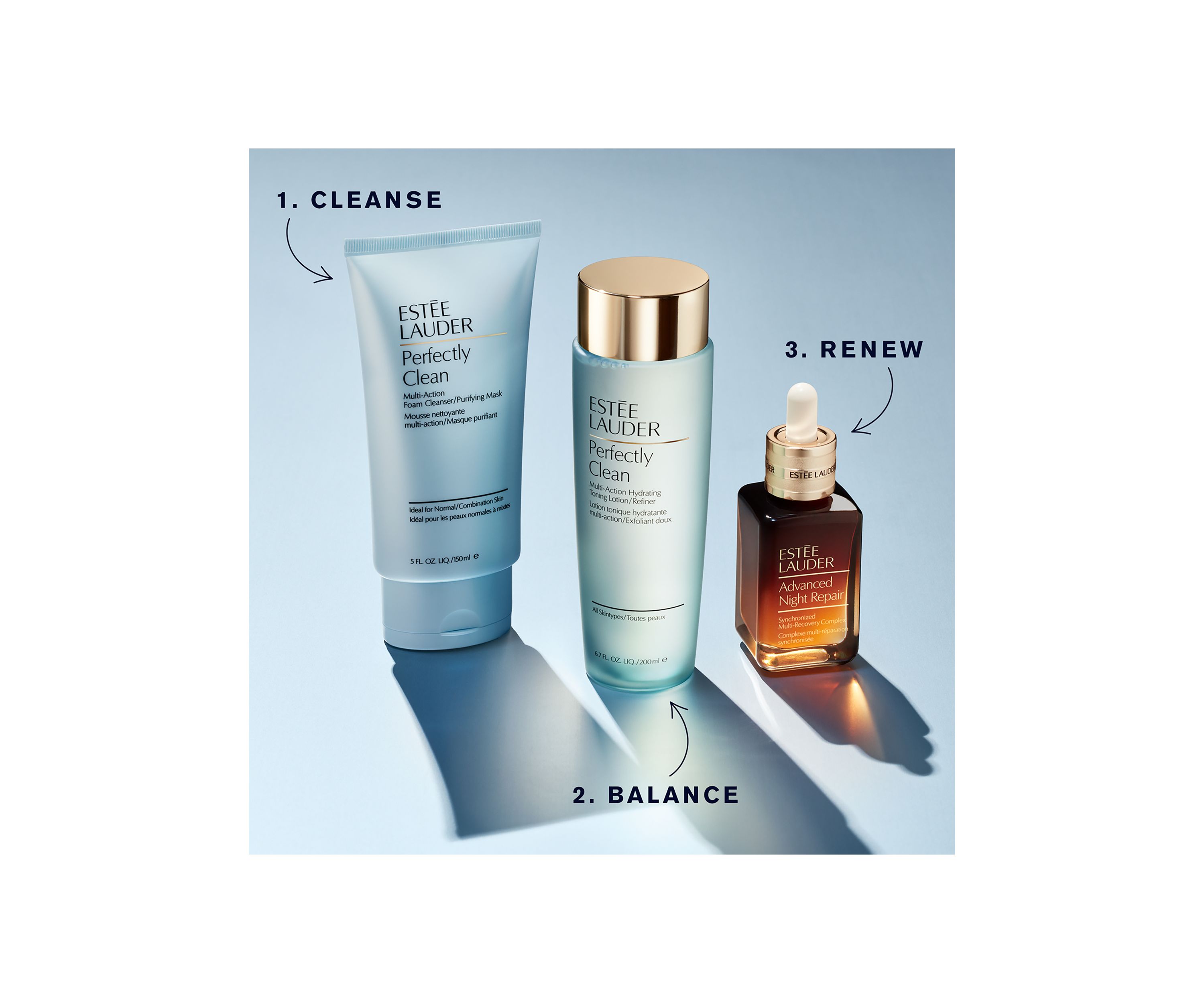 Perfectly Clean Multi-Action Foaming Cleanser + Purifying Face Mask