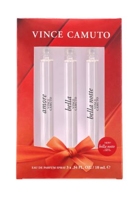 BRAND NEW VINCE CAMUTO TERRA COLOGNE FOR MEN 3 PC GIFT SET