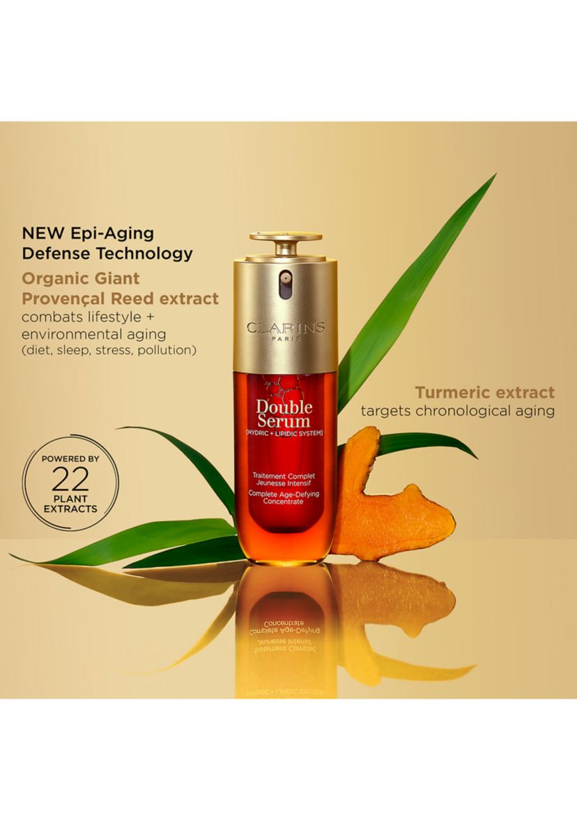 Double Serum Anti-Aging to Firm, Boost Radiance and Refine Pores