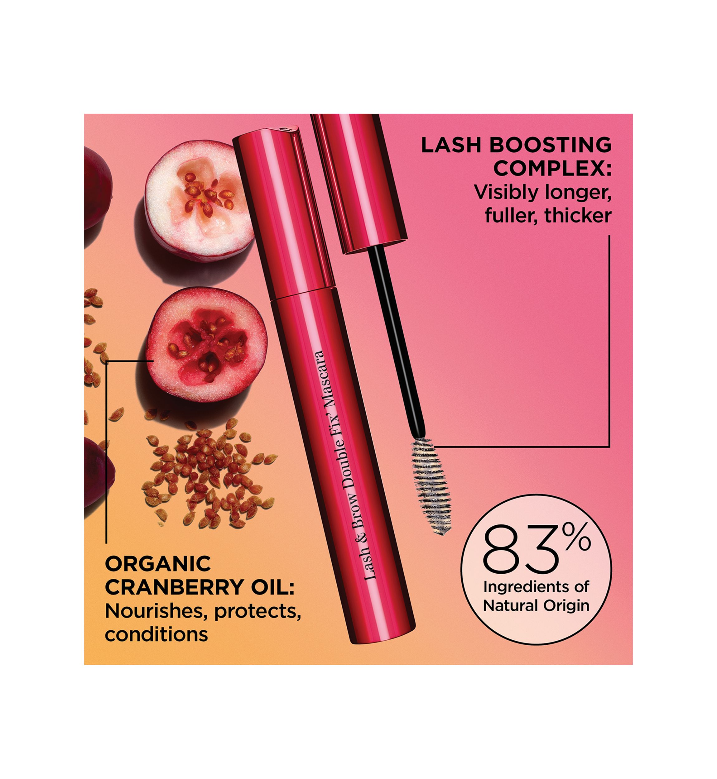 Lash & Brow Double Fix Waterproof Mascara