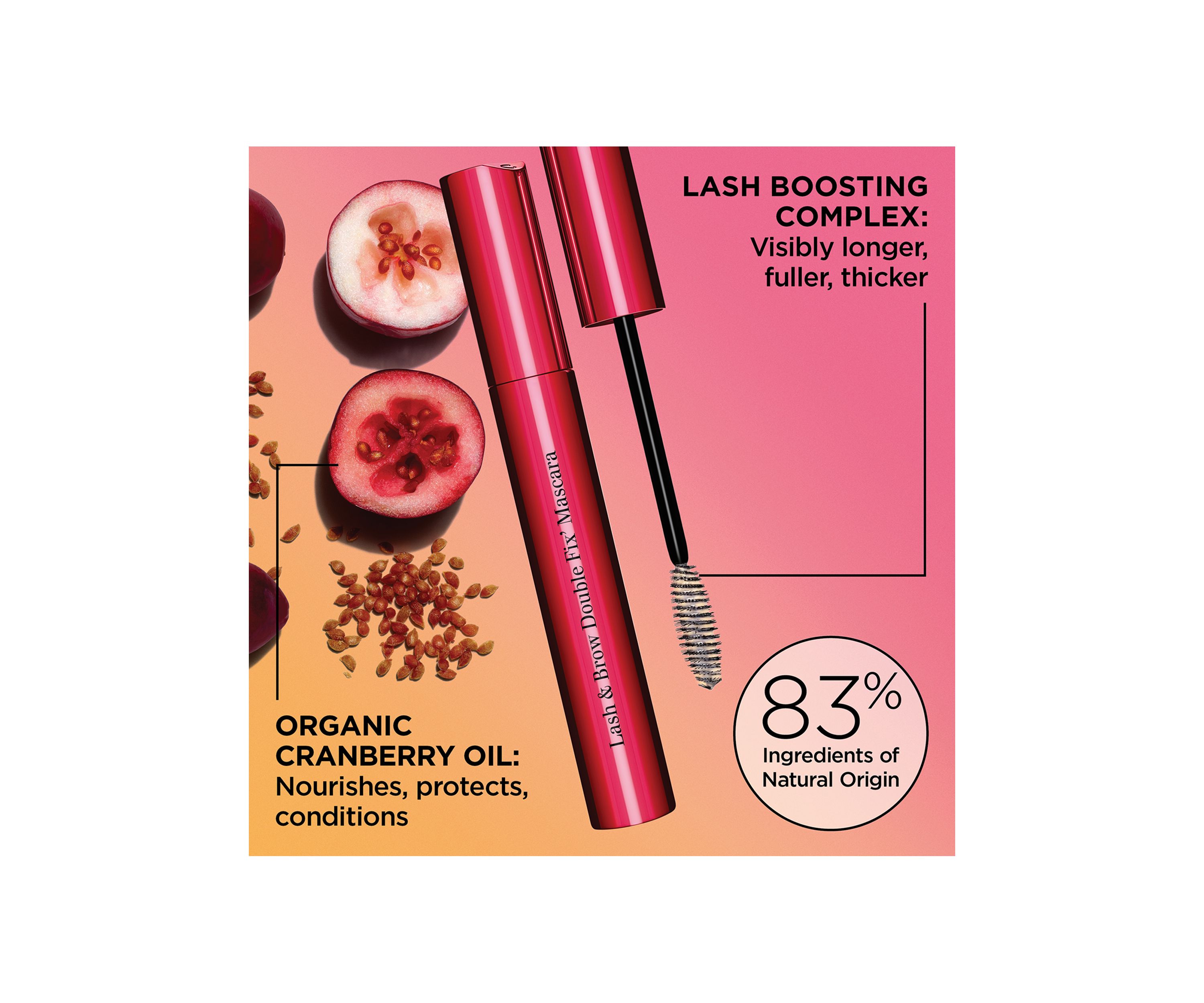 Lash & Brow Double Fix Waterproof Mascara