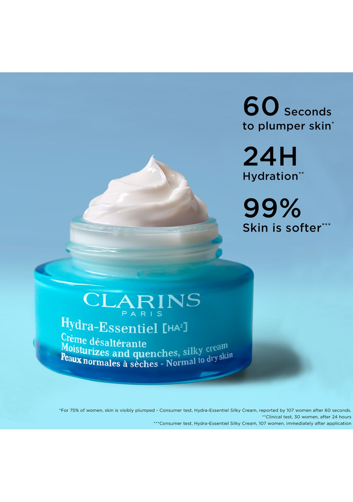 Hydra-Essentiel Silky Moisturizer with Double Hyaluronic Acid