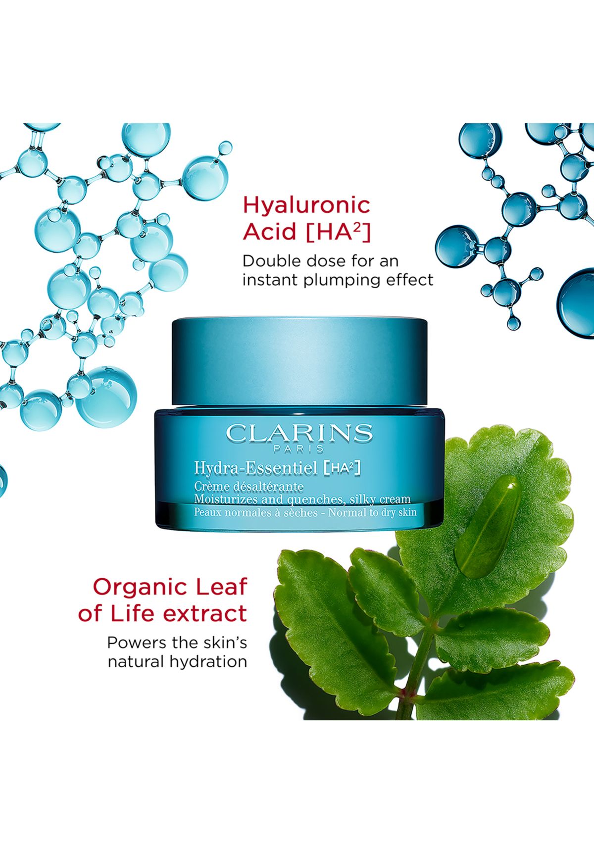 Hydra-Essentiel Silky Moisturizer with Double Hyaluronic Acid