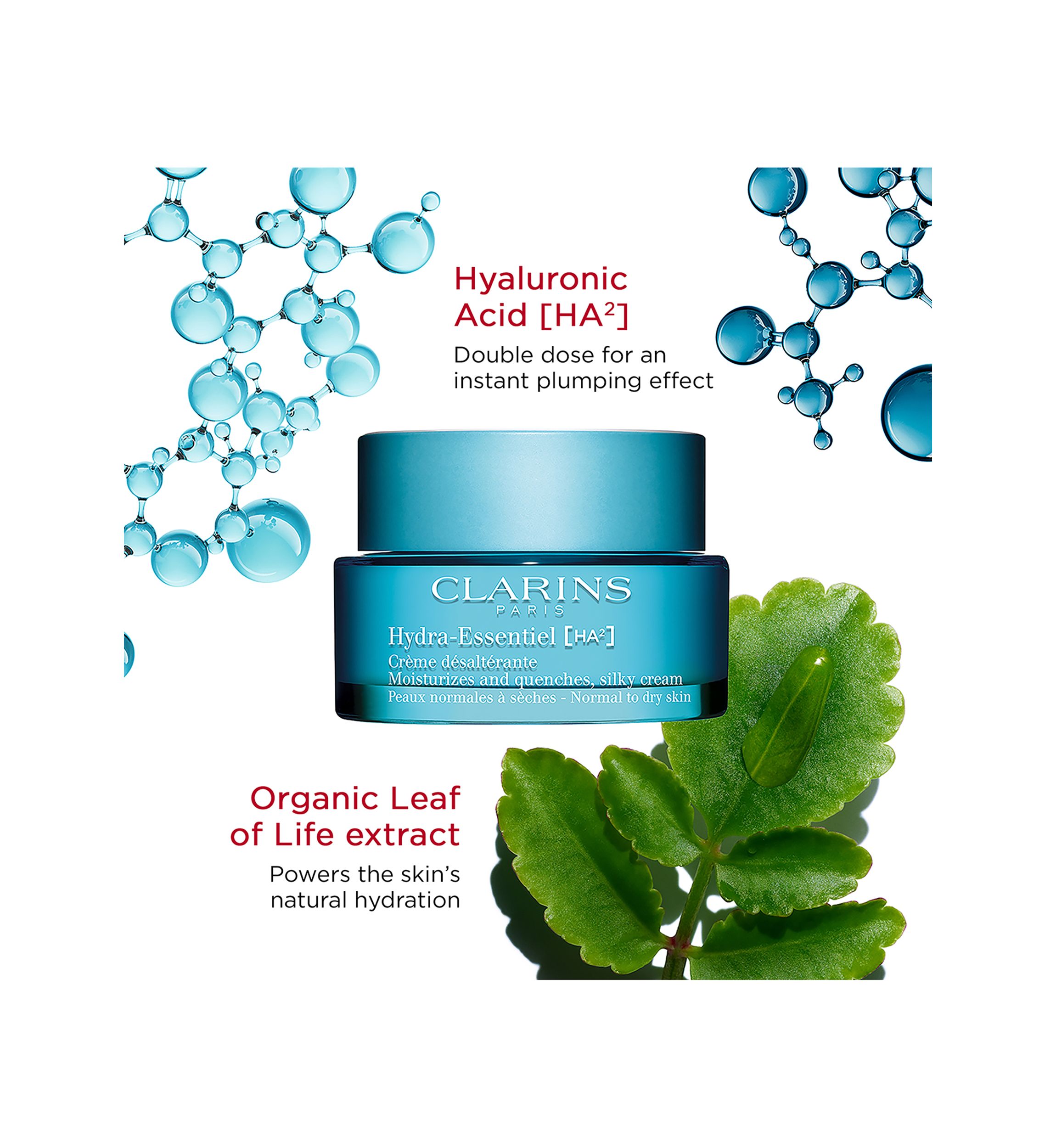 Hydra-Essentiel Silky Moisturizer with Double Hyaluronic Acid