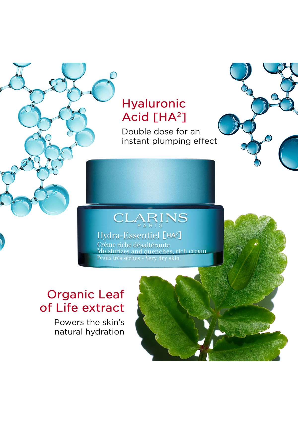 Hydra-Essentiel Rich Moisturizer with Double Hyaluronic Acid