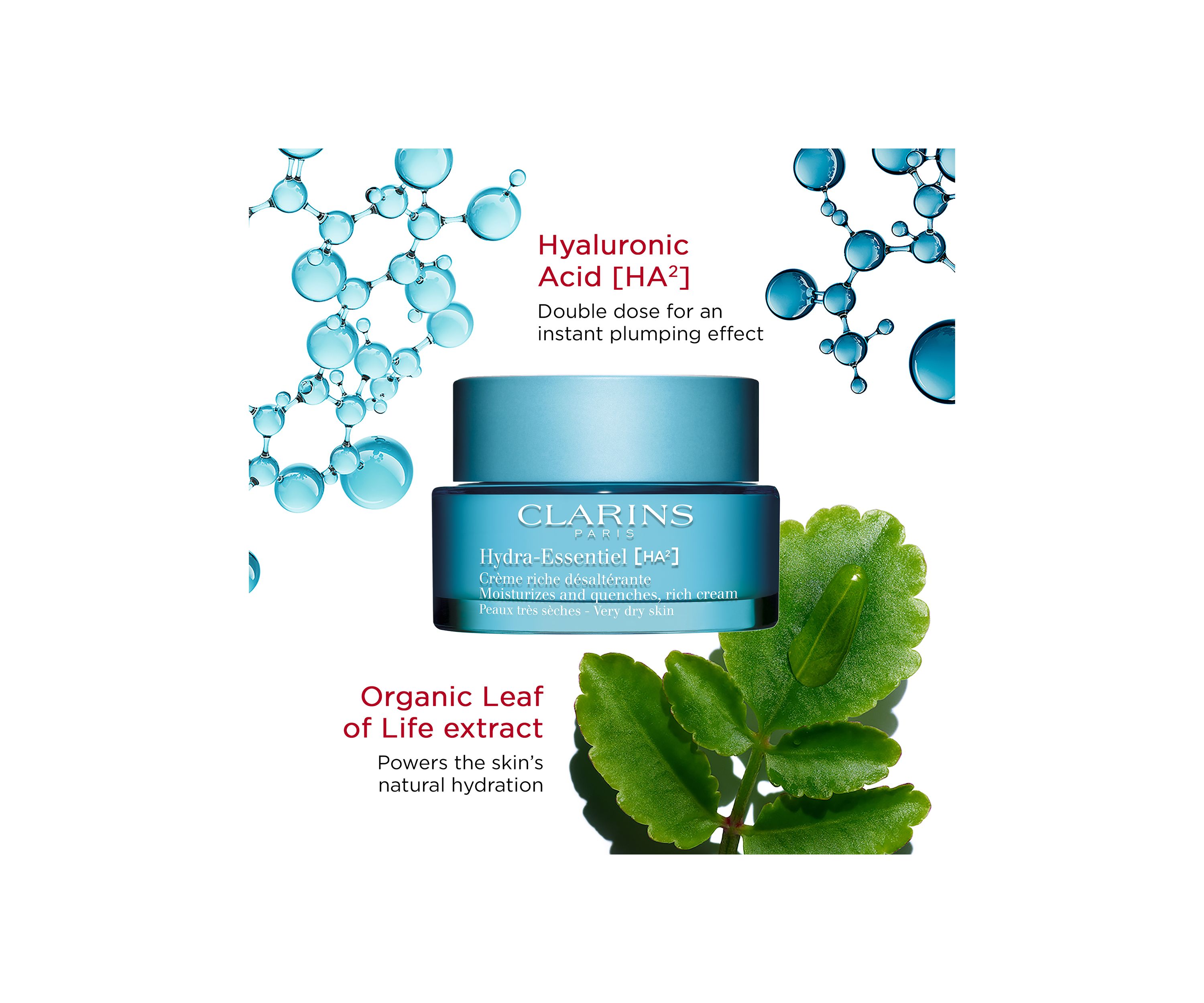 Hydra-Essentiel Rich Moisturizer with Double Hyaluronic Acid