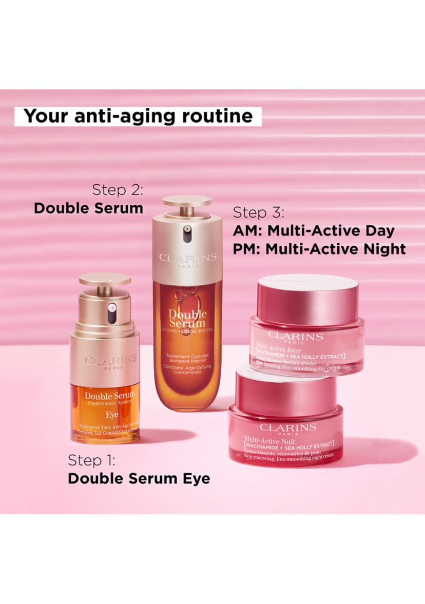 Multi-Active Night Moisturizer for Lines, Pores, Glow with Niacinamide, Dry Skin