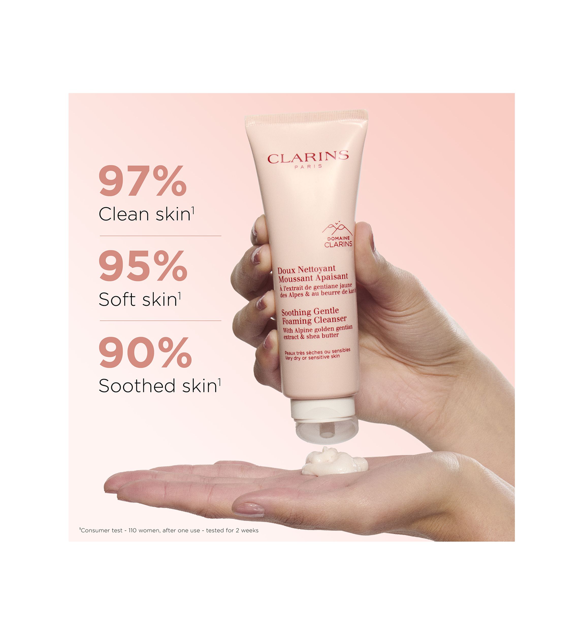Soothing Gentle Foaming Face Cleanser with Shea Butter