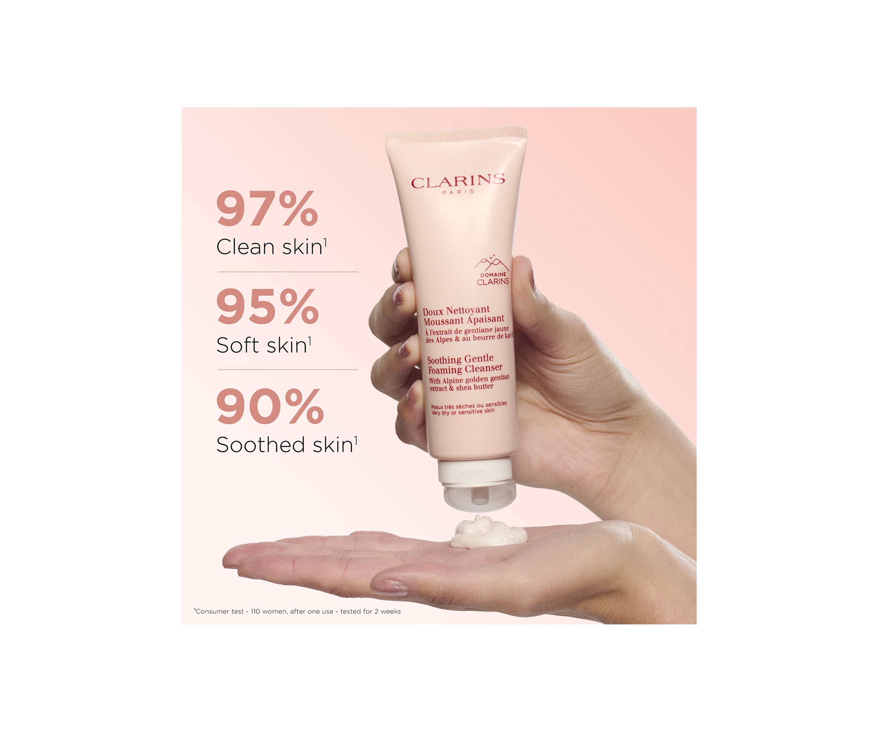 Soothing Gentle Foaming Face Cleanser with Shea Butter