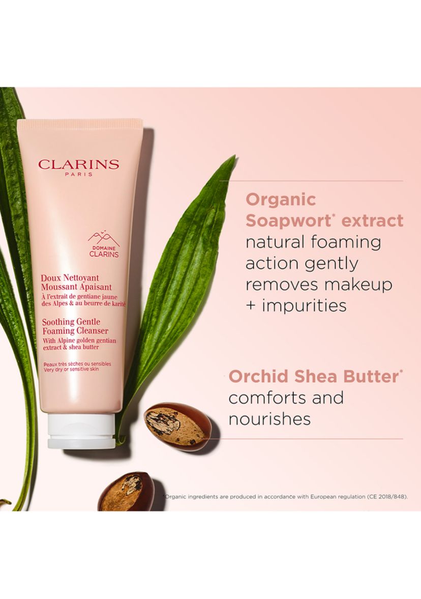 Soothing Gentle Foaming Face Cleanser with Shea Butter