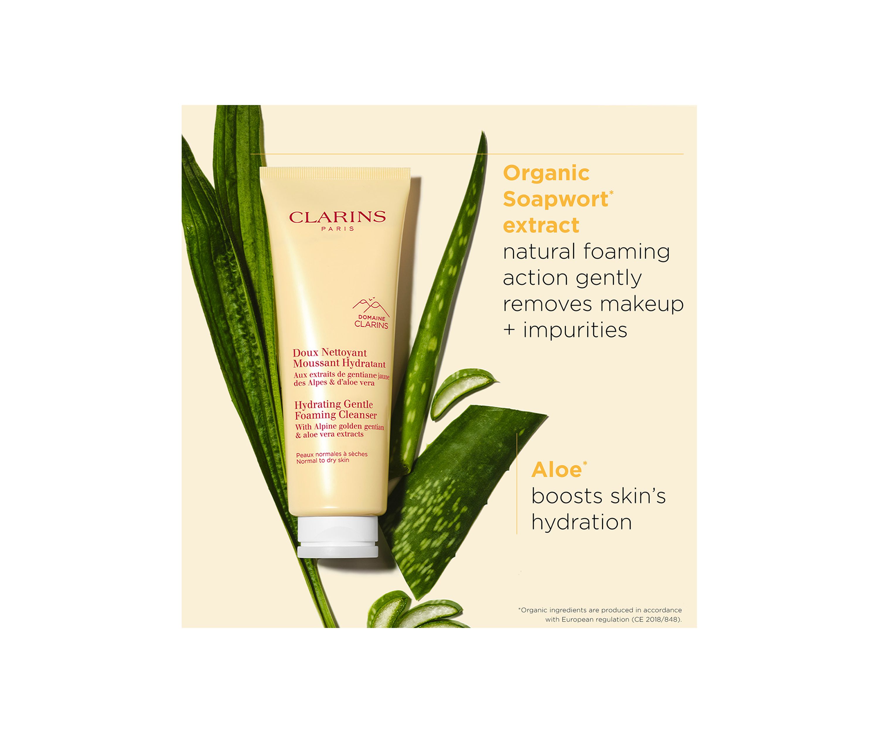 Hydrating Gentle Foaming Face Cleanser with Aloe Vera