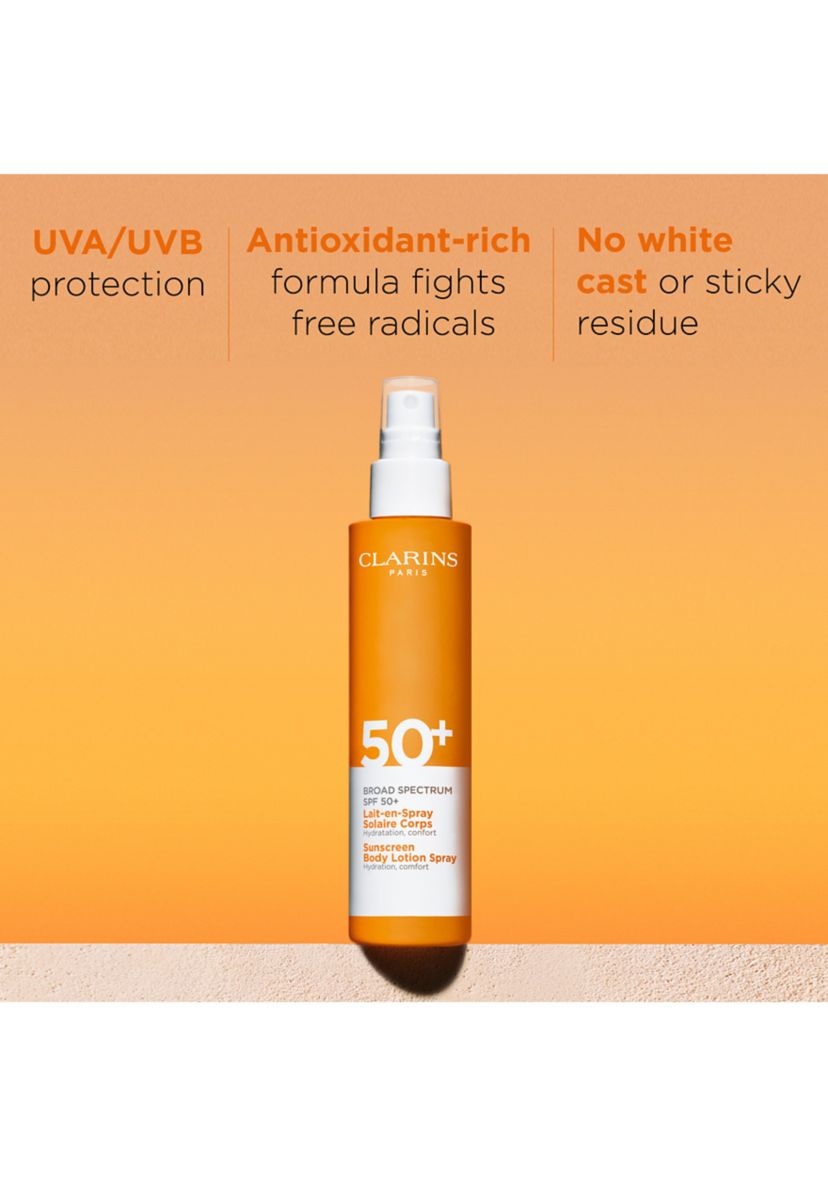 Body Sunscreen Lotion Spray Broad Spectrum SPF 50+