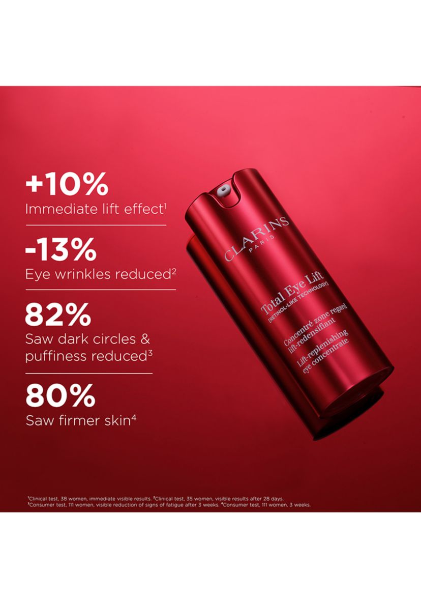 Total Eye Lift Refillable Eye Cream for Firming, Wrinkles, Dark Circles & Puffiness