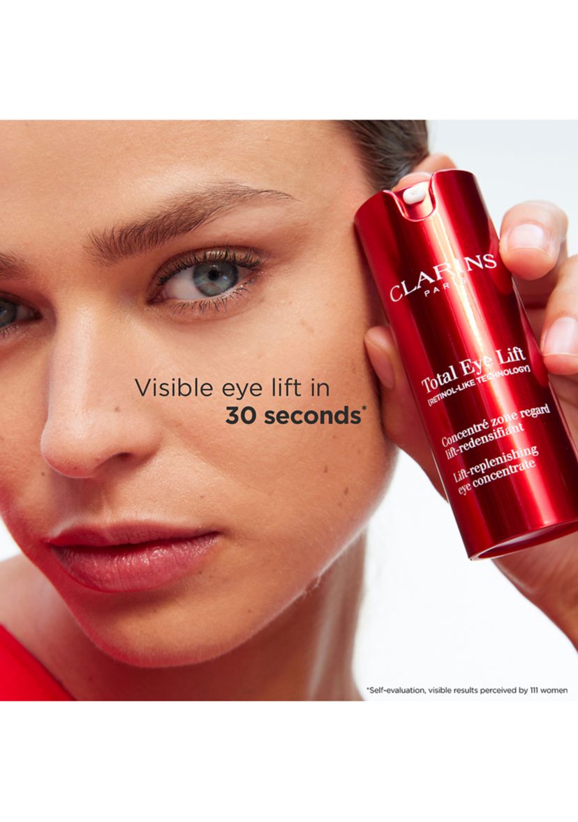 Total Eye Lift Refillable Eye Cream for Firming, Wrinkles, Dark Circles & Puffiness