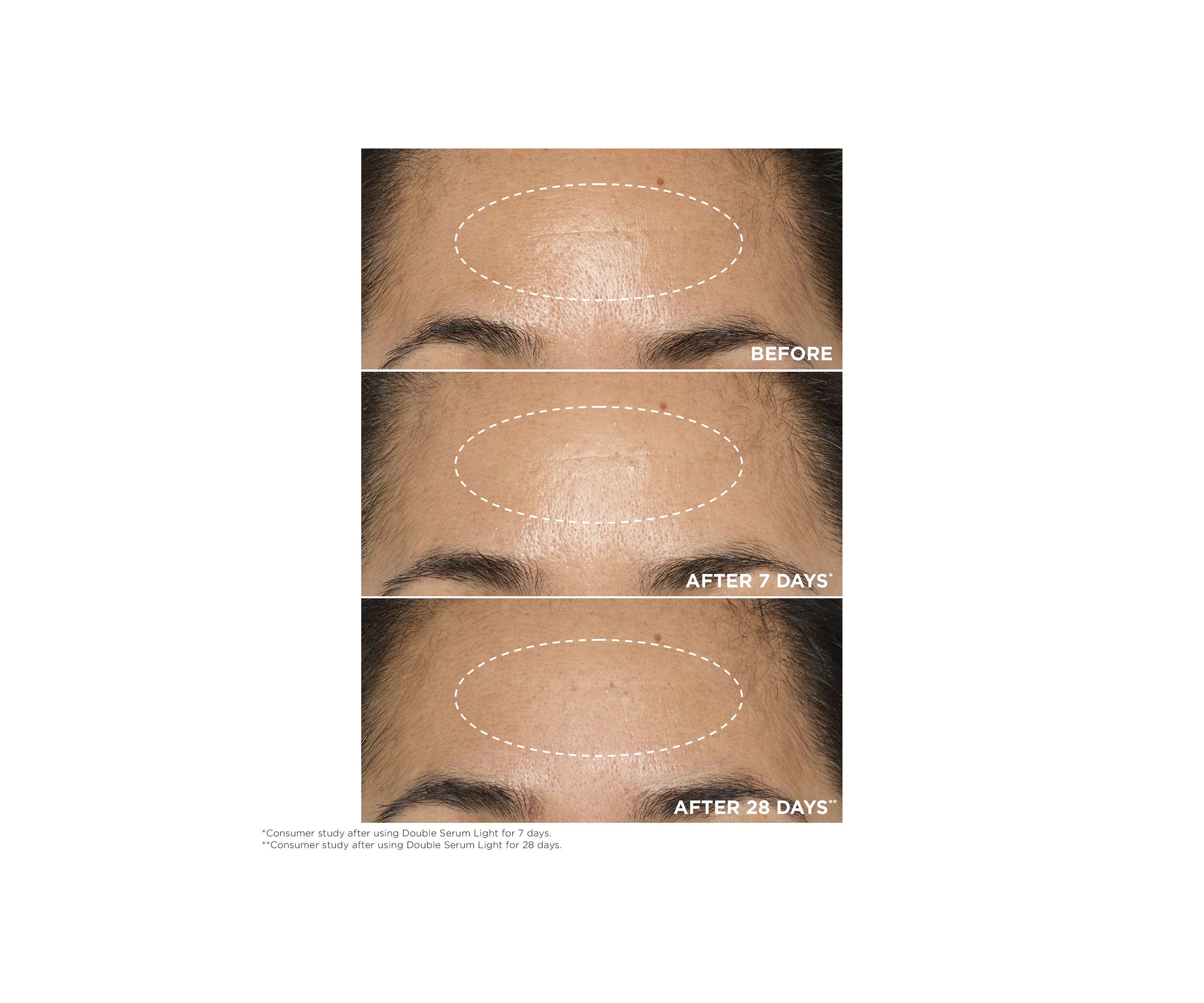 DOUBLE SERUM® Light Texture To Firm, Boost Radiance & Refine Pores