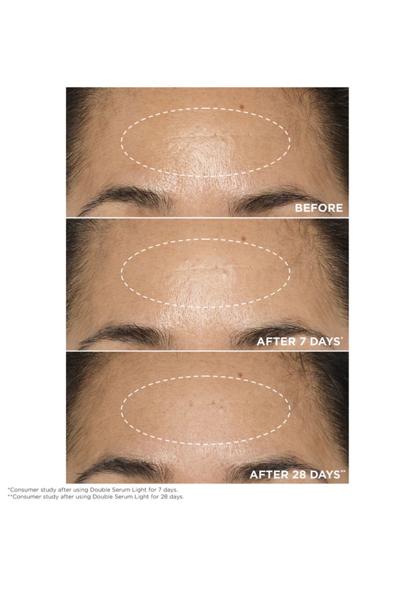 DOUBLE SERUM® Light Texture To Firm, Boost Radiance & Refine Pores