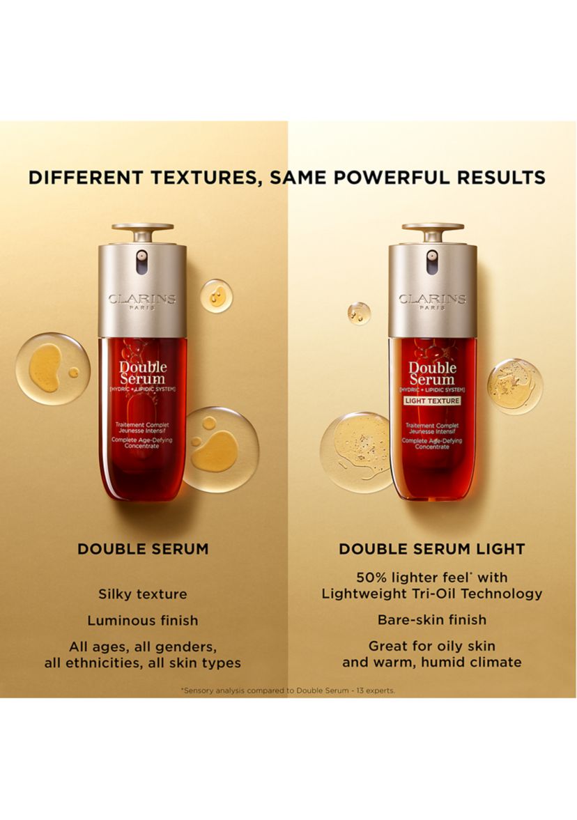DOUBLE SERUM® Light Texture To Firm, Boost Radiance & Refine Pores