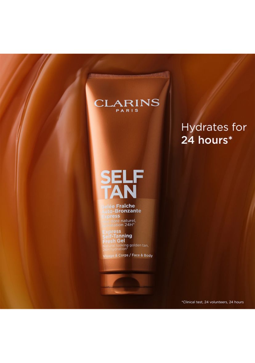 Clarins Self-Tanning Gel Face & Body Tanner | Belk