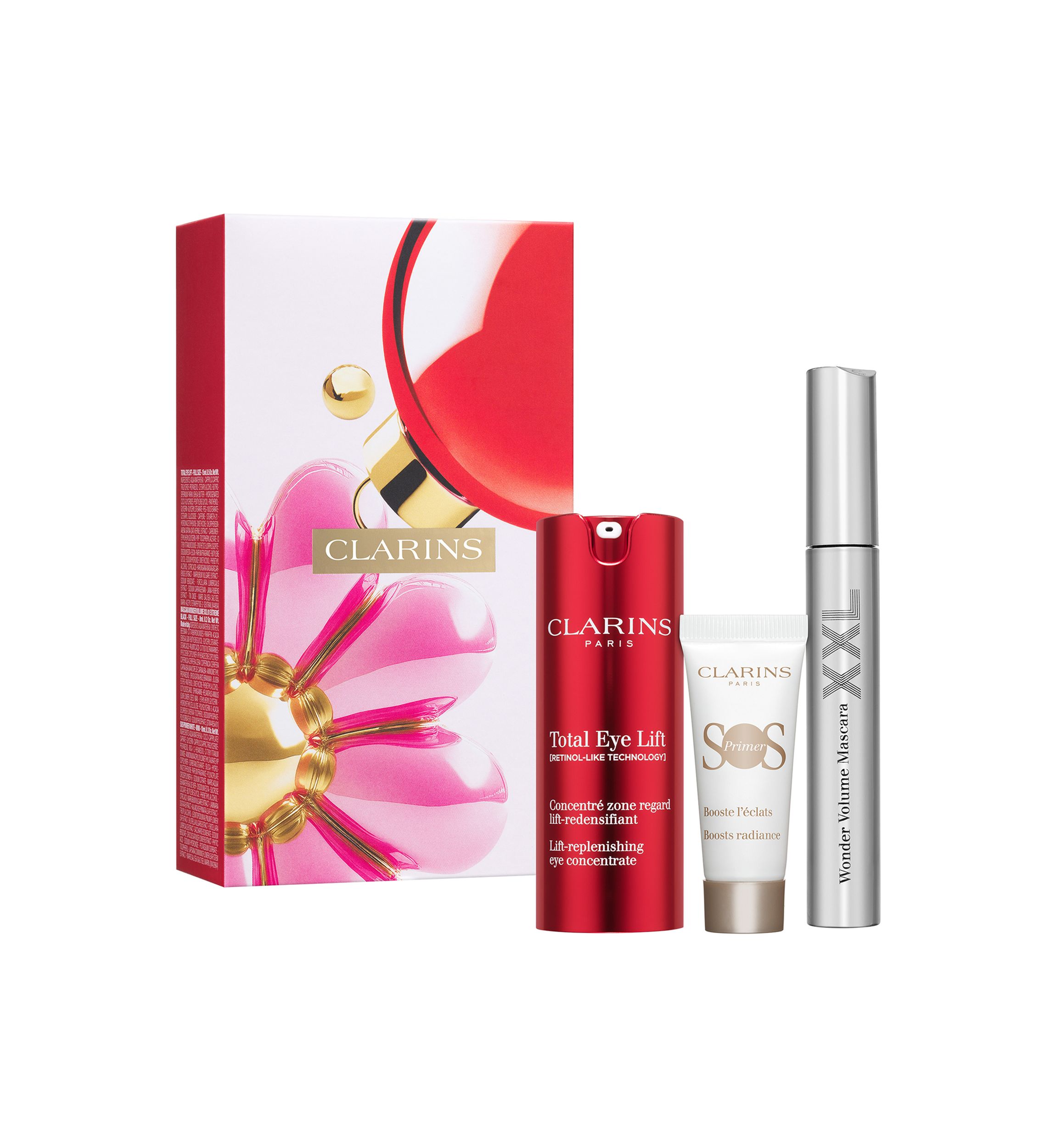 Clarins Total Eye Lift Gift Set for Firming, Wrinkles, Dark