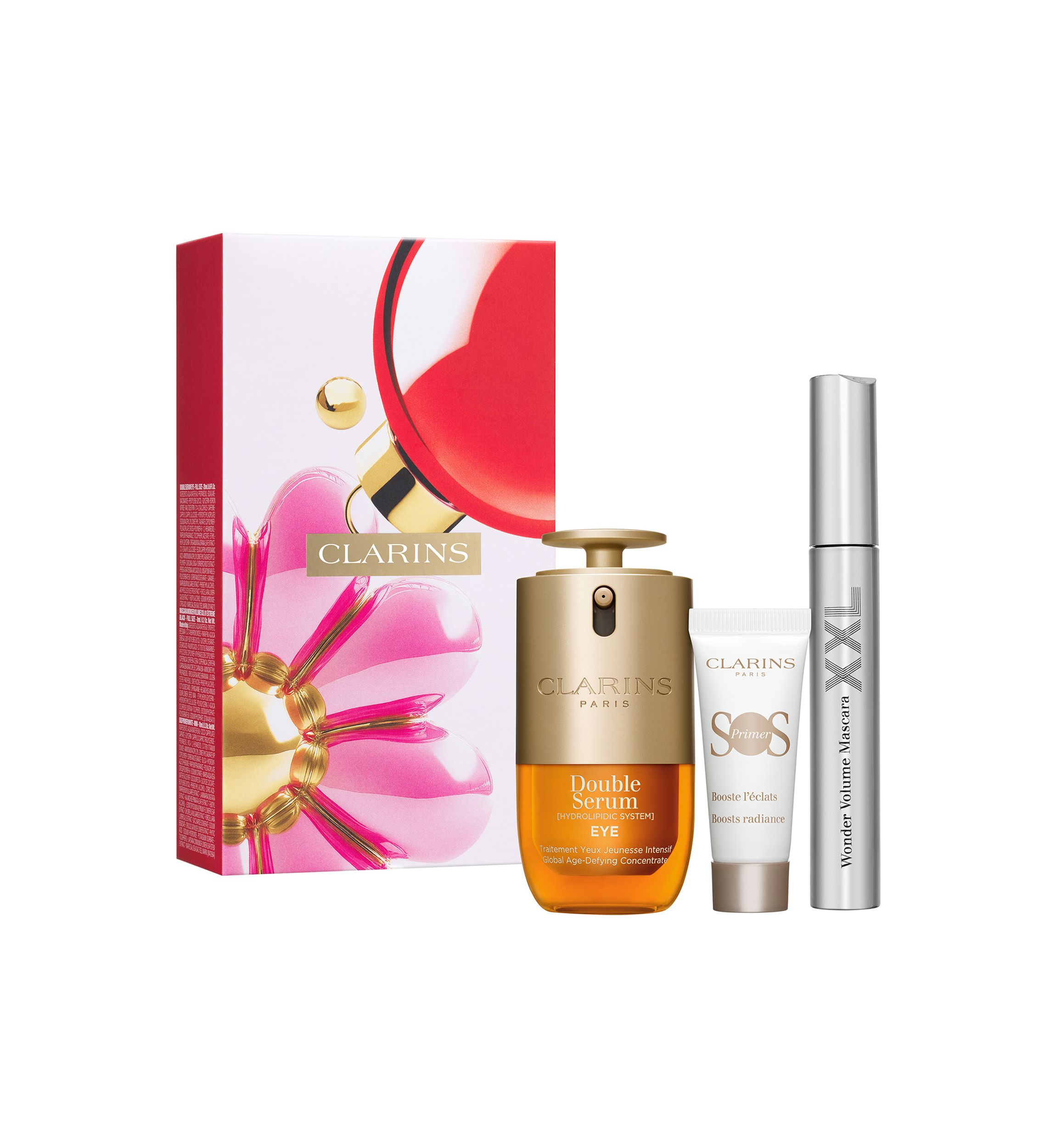 Clarins DOUBLE SERUM® Eye Brightening & Depuffing Gift Set | Belk