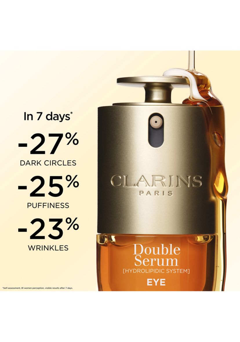 Clarins DOUBLE SERUM® Eye Brightening & Depuffing Gift Set | Belk