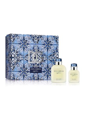 Kit deo colônia masculino infinity blue mini 30ml + creme barbear