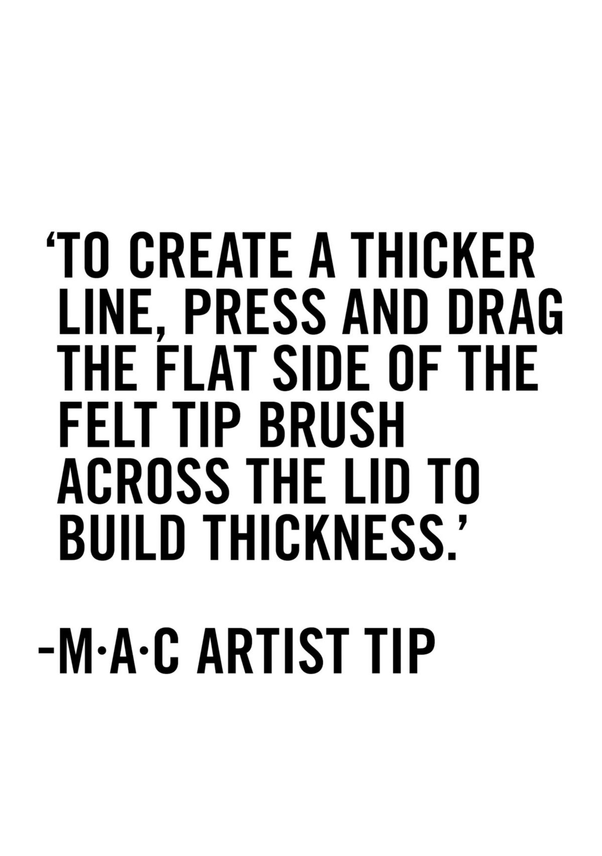 Brushstroke Liner