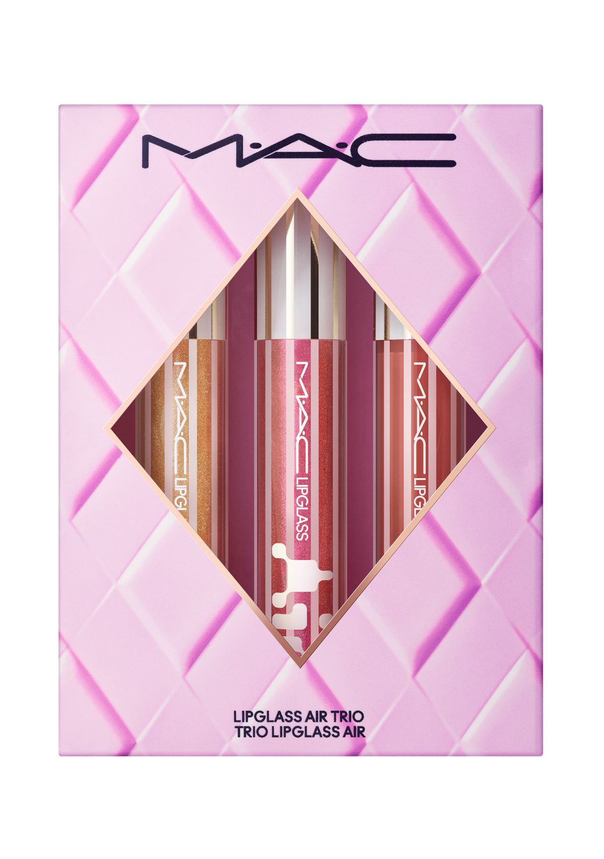 Lipglass Air Non-Sticky Lip Gloss Trio Set