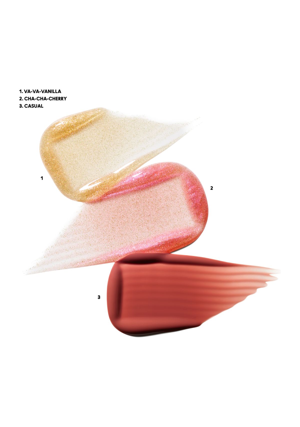 Lipglass Air Non-Sticky Lip Gloss Trio Set