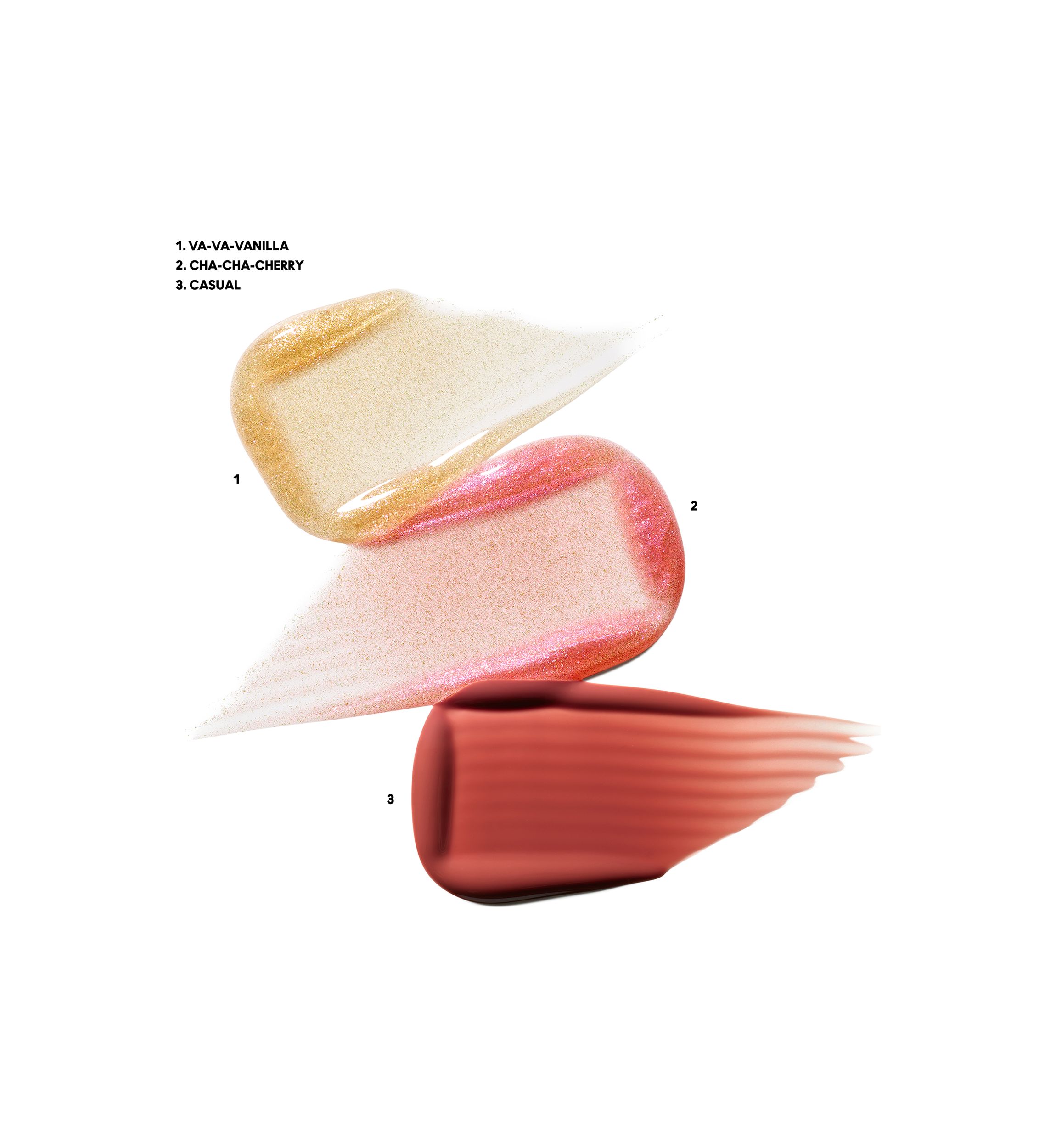 Lipglass Air Non-Sticky Lip Gloss Trio Set