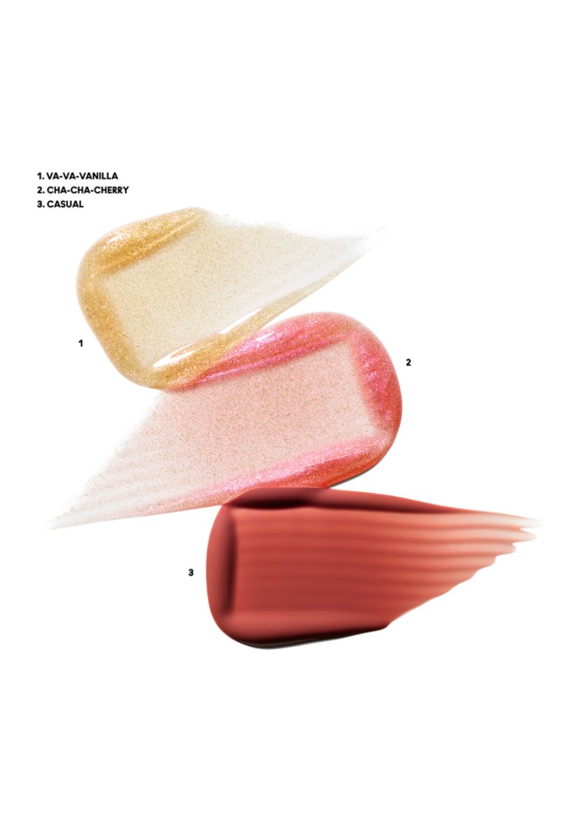 Lipglass Air Non-Sticky Lip Gloss Trio Set